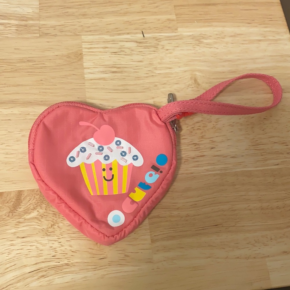 LeSportsac Cupcake Heart Wristlet